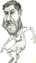 Cartoon: Xabi Alonso (small) by Arley tagged xabi,alonso,real,madrid,caricatura,caricature,futbol