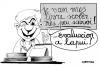 Cartoon: EVALUATION ... (small) by CHRISTIAN tagged evaluation,ecole,notation,sarkozy,