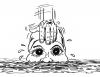 Cartoon: Lynchage ! (small) by CHRISTIAN tagged manaudou,jo,natation,france
