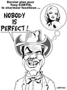 Cartoon: Tony CURTIS rejoint sa blonde .. (small) by CHRISTIAN tagged tony,curtis