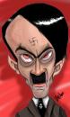 Cartoon: an evil man (small) by tooned tagged cartoon caricature comic hitler