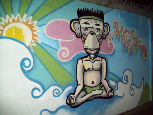 Cartoon: good shit (medium) by Miss Hask tagged street,art,miss,hask,venezuela,caracas