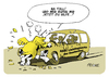 Cartoon: ADAC Crash (small) by FEICKE tagged adac,automobilclub,auto,empfehlung,lieblingsauto,betrug,unfall,straßenverkehr,verkauf,kfz