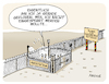 Cartoon: Ankerzentrum (small) by FEICKE tagged bayern,deutschland,flucht,flüchtling,asyl,ankerzentrum,abschiebung,gefängnis