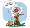 Cartoon: Bayrischer Ostertraum (small) by FEICKE tagged fc,bayern,münchen,fußball,fussball,deutscher,meister,bundesliga,2013,ostern,dfb