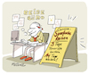 Cartoon: Corona Sparfuchs (small) by FEICKE tagged virus,krankheit,epidemie,grippe,impfung,qarantäne
