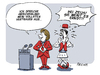 Cartoon: Griechenlands Ende in der EU (small) by FEICKE tagged griechenland,wahl,europa,europäische,union,merkel,bundesregierung,kritik,vertrauen,feicke