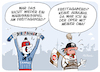 Cartoon: HSV FCSP Derby 2023 (small) by FEICKE tagged hamburg,derby,bundesliga,zwei,verein,hsv,sportverein,fc,sankt,pauli,fussball,fußball
