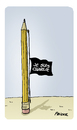 Cartoon: Je suis Charlie (small) by FEICKE tagged charlie,hebdot,feicke,satire,magazin,cartoon,terror,je,suis,beileid,solidarität,fraternite,freiheit