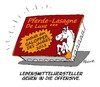 Cartoon: Lasagne De Luxe (small) by FEICKE tagged britannien,england,lebensmittel,skandal,pferdefleisch,rind,beef,lasagne,hersteller,offensive
