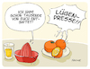 Cartoon: Lügenpresse (small) by FEICKE tagged pegida,demo,afd,medien,schelte,lüge,lügenpresse,saft,wortspiel
