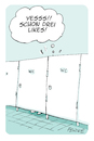 Cartoon: Posting (small) by FEICKE tagged wc,toilet,facebook,posten