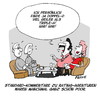 Cartoon: Rating (small) by FEICKE tagged rating,agenture,bilanz,ranking,note,double,triple,dd,aaa,europa,euro,krise,prolet