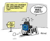 Cartoon: Zypern Null Punkte (small) by FEICKE tagged schäuble,finanzminister,bank,eu,europa,europäische,union,fiskalpakt,rettungsschirm,zypern,auflage,zwangsabgabe,nein,parlament,einlage,zahlung