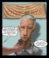 Cartoon: Anderson Cooper Caricature (small) by jonmoss tagged anderson,cooper,caricature,cnn,out,magazine