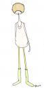 Cartoon: knitted dress? (small) by maicen tagged illustration,drawing,art,girl,maicen,fashion,pattern