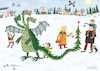 Cartoon: Jahr des Drachen (small) by Sergei Belozerov tagged drachen,neujahrfest,2024,drachenjahr,silvester,christmas,weihnachten,weihnachtsbaum,tannenbaum,dragon,russland