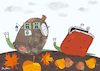 Cartoon: Schnecken (small) by Sergei Belozerov tagged schnecke,snail,haus,immobilie,besitztum,grundbesitz,geldbeutel,immobilienkauf,eigenheim,wohnungskauf,immobilienkosten