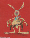 Cartoon: Easter Hasi (small) by monika boos tagged hase,bewaffnet,carrot,bunny,rabbit,möhre
