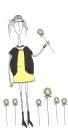 Cartoon: flower power (small) by jannis tagged people