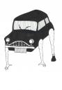 Cartoon: New car (small) by jannis tagged car