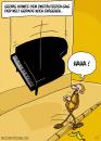 Cartoon: Alte Gags (small) by mil tagged gag klavier flügel banane mil