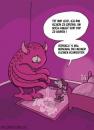 Cartoon: Monsterschreck (small) by mil tagged monster kind angst mil