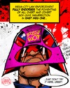 Cartoon: Pussy Dredd (small) by Russ Cook tagged 2000ad,judge,dredd,pussy,riot,russia,russian,free,speechmega,city,one,east,meg,sov,soviet,juve,juvenile,russ,cook,cartoon,illustration,caricature,digital,photoshop