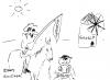 Cartoon: Don Quichotte de Redmond (small) by docdiesel tagged microsoft yagoo google don quichotte sancho pansa windmills molinas windmühlen