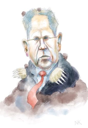 Cartoon: Maaßwurf (medium) by neophron tagged maaßen,cdu,bfv