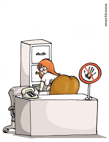Cartoon: buena (medium) by martirena tagged aviso