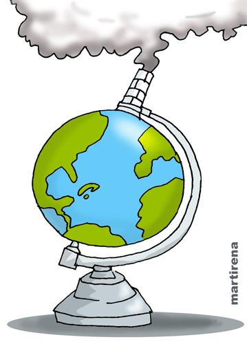 Cartoon: El mundo (medium) by martirena tagged el,mundo