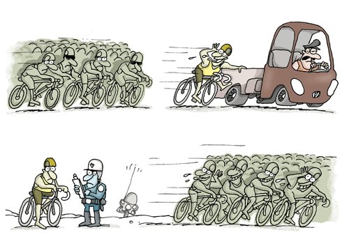 Cartoon: Ganador (medium) by martirena tagged ganador