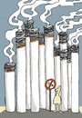 Cartoon: No Smoking (small) by martirena tagged smoking,humans