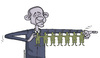 Cartoon: Obama Iraq troops (small) by martirena tagged usa,obama,iraq,troops,is