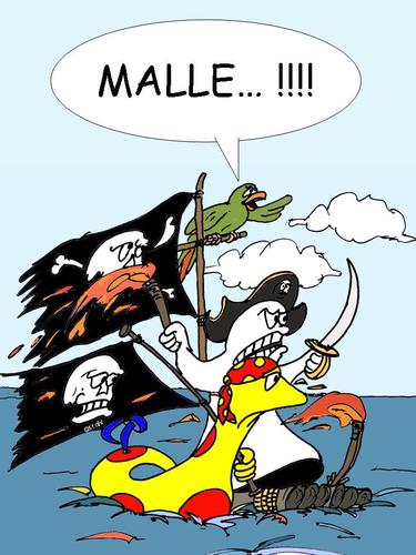 Cartoon: Ginger und Kalaschnikow 35 (medium) by wista tagged totenkopf,papagei,piraten,mallorca,malle,kalaschnikow,ginger,floss,piratenschiff