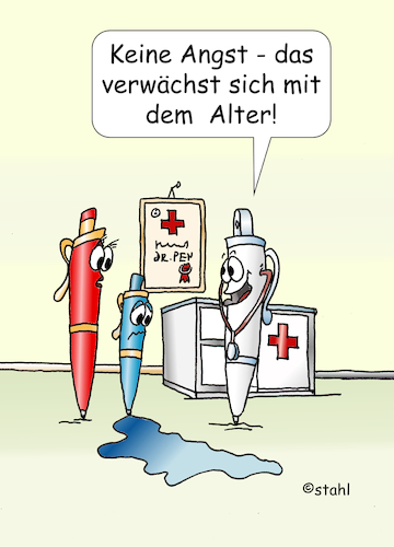 Cartoon: inkontinente Kugelschreiber (medium) by wista tagged schreiber,kugelschreiber,füller,lecken,auslaufen,tinte,tintenfleck,flecken,fleckenentferner,inkontinenz,kind,kinder,einnässen,blasenschwäche,schreiber,kugelschreiber,füller,lecken,auslaufen,tinte,tintenfleck,flecken,fleckenentferner,inkontinenz,kind,kinder,einnässen,blasenschwäche