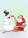 Cartoon: Schneemann-Weihnachtsmann (small) by wista tagged schnee,schneemann,weihnachtsmann,chrsitkind,weihnachten,nikolaus,böller,geschenke,rakete,bauen,möhre,karotte,knallfrosch,knaller,anzünden,böse,böser