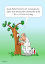 Cartoon: Wurzelbehandlung (small) by wista tagged zahn,zähne,zahnarzt,arzt,zahnschmerzen,karies,zahnfleisch,parotontose,behandlung,termin,zahnwurzel,wurzelbehandlung,bohren,baum,wurzel,pflanzen,baumschule,baumwurzel,baumdoktor