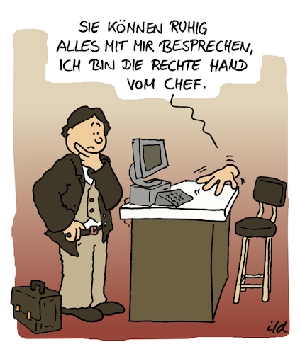 Cartoon: Rechte Hand (medium) by achecht tagged rechtehand,rechte,hand,assistent,assistenz,büro,ansprechpartner,stellvertreter,helfer,beistand,unterstützung,empfang,empfangschef,rechtehand,rechte,hand,assistent,assistenz,büro,ansprechpartner,stellvertreter,helfer,beistand,unterstützung,empfang,empfangschef