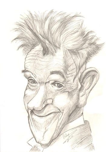 Cartoon: Stan Laurel (medium) by cabap tagged caricature