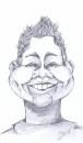 Cartoon: caricature from a forumfriend (small) by cabap tagged caricature