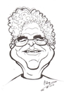 Cartoon: Itzhak Perlman (small) by cabap tagged caricature