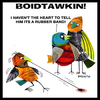 Cartoon: BOIDTAWKIN (small) by STEVEN DUQUETTE tagged birds,stylized,colorful,cartoon,humorous