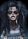 Cartoon: Bellatrix (small) by tobo tagged caricature,harry,potter