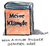 Cartoon: Bestseller (small) by ari tagged klampfe kampf gitarre adolf hitler musik buch bestseller diktator nazi