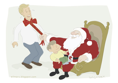 Cartoon: Christmas lasso (medium) by Wilmarx tagged santa,claus,christmas,culture