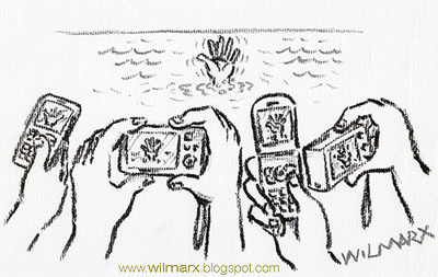 Cartoon: Tempos modernos (medium) by Wilmarx tagged comportamento,informatiques