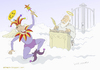 Cartoon: Jester in Heaven (small) by Wilmarx tagged jester,st,peter,heaven,humor