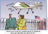 Cartoon: Eye in the Sky (small) by carol-simpson tagged labor union drones security spying